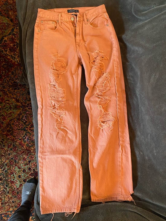 Aeropostale Pants - Distressed Salmon Orange Men’s Jeans